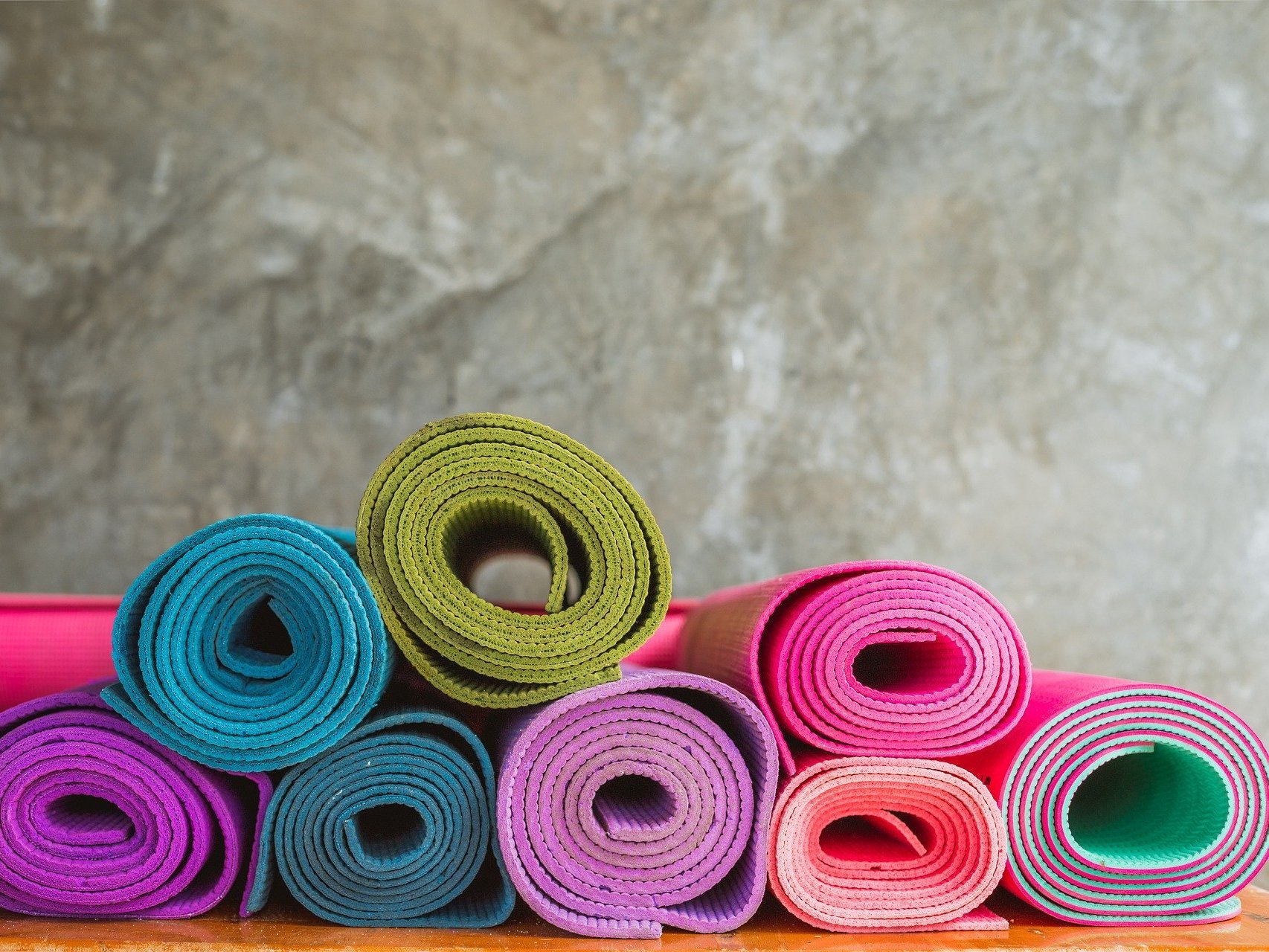 Yogamatten Bewegungsübungen