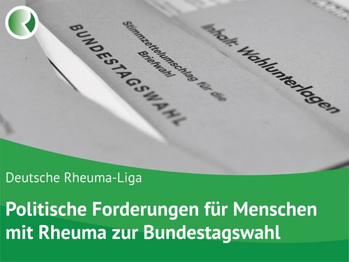 Politische Forderungen der Deutschen Rheuma-Liga